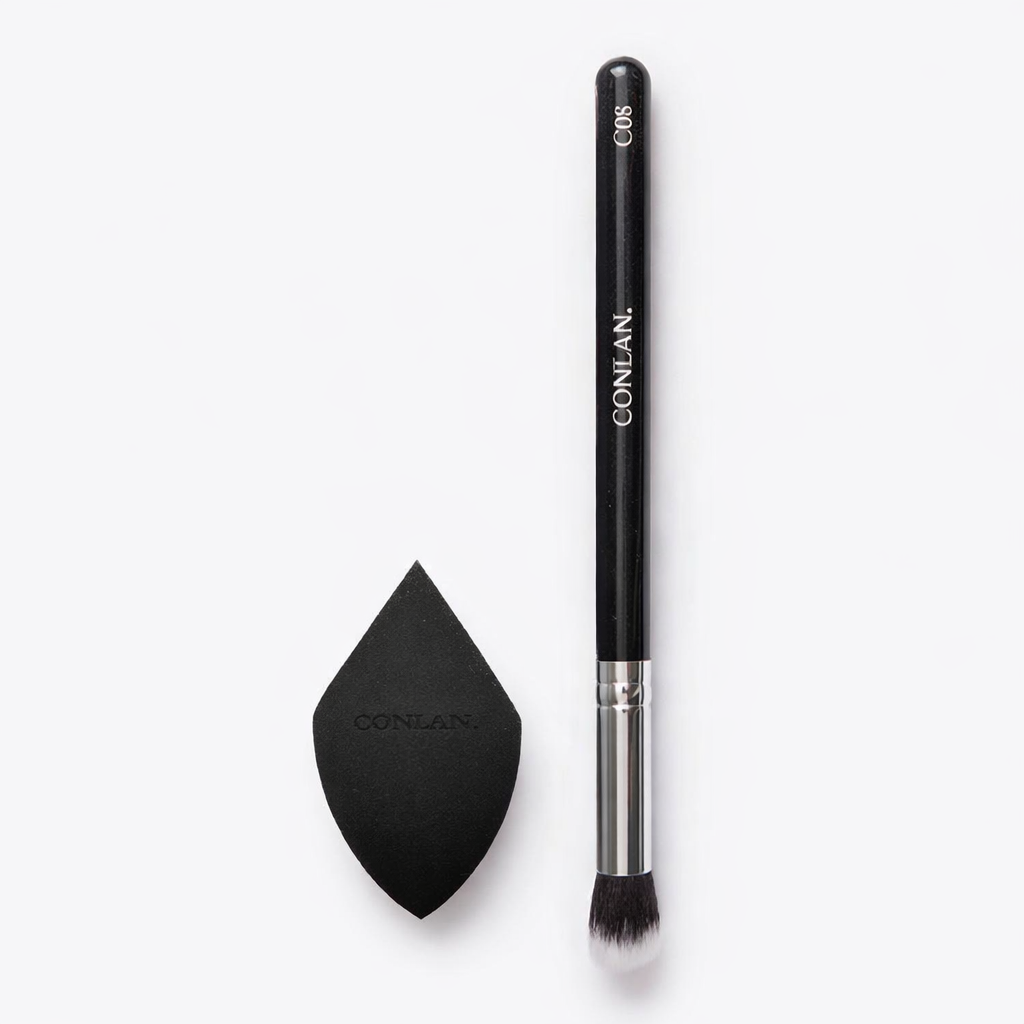 The Base Kit Duo — C08 Concealer Buffer + Sculpt Sponge